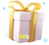 Receba seus bônus de boas-vindas no PP6